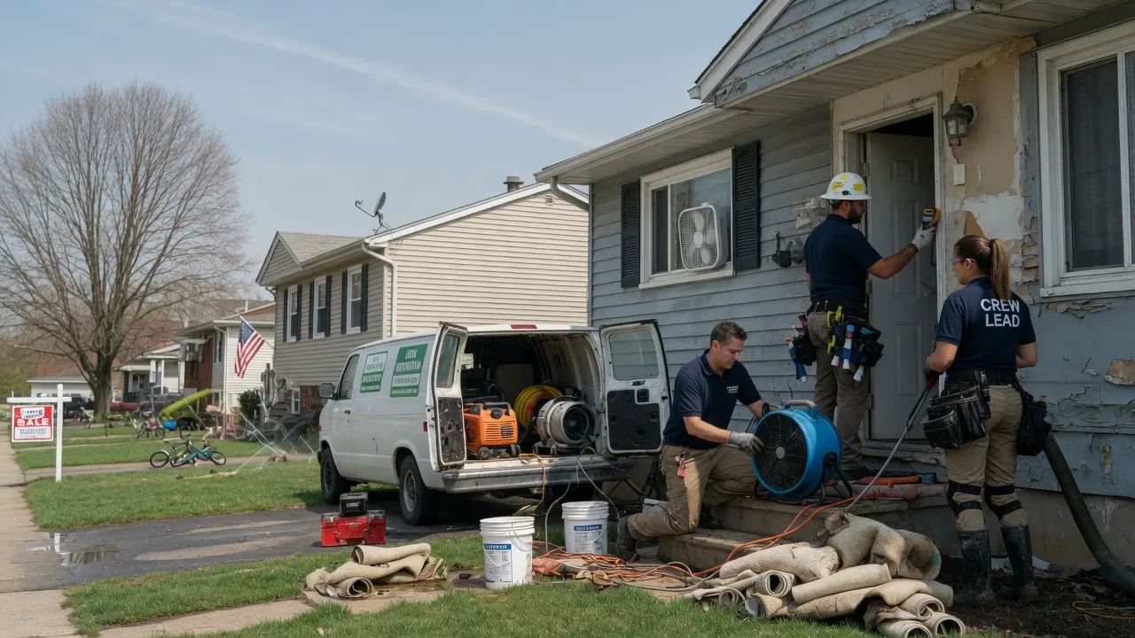 Flood Cleanup in West Unity, OH near me