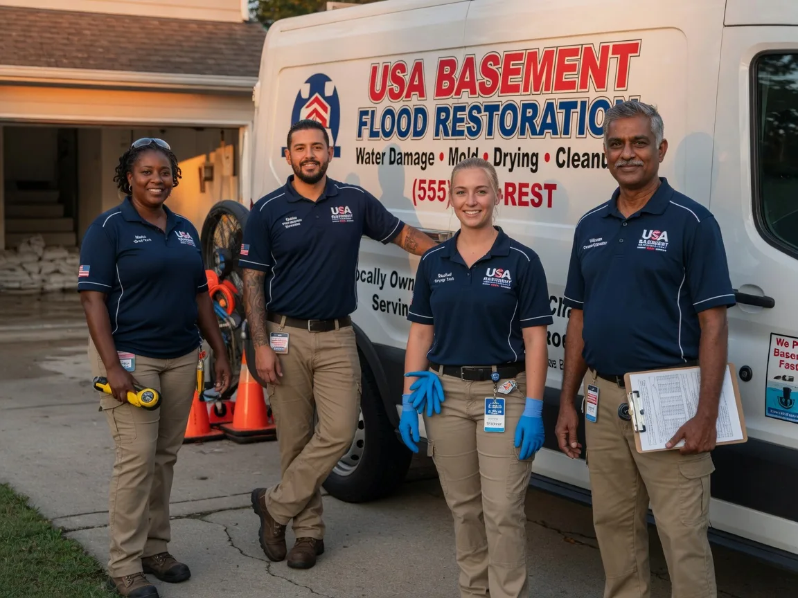 Basement Flood Cleanup company in West Unity, OH